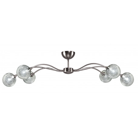 Lustre Siam 6 lampes 2 finitions CVL Luminaires Créations Val de Loire