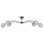 Lustre Siam 6 lampes 2 finitions CVL Luminaires Créations Val de Loire