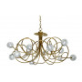 Lustre Morphée 12 lampes CVL Luminaires Créations Val de Loire