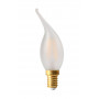 Ampoule LED 4W  DimmableFlamme Coup de vent Satinée E14 Girard-Sudron