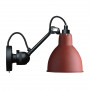 Applique N°304 SW Rouge avec interrupteur Lampe Gras DCW Editions