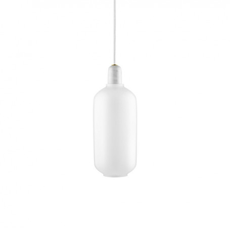 Suspension Amp Large Marbre blanc Normann Copenhagen