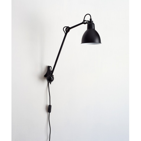 Applique N°222 Noir satiné Lampe Gras - DCW Editions