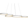 Suspension LED Super 8 Blanc - Le Deun Luminaires