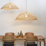Suspension Satelise Rotin naturel - Forestier