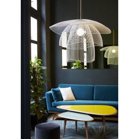 Suspension Papillon Blanc Grand modèle - Forestier