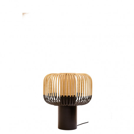 Lampe à Poser en Bambou Inaya 32cm Blanc