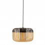 Suspension Bamboo Light S Noir - Forestier