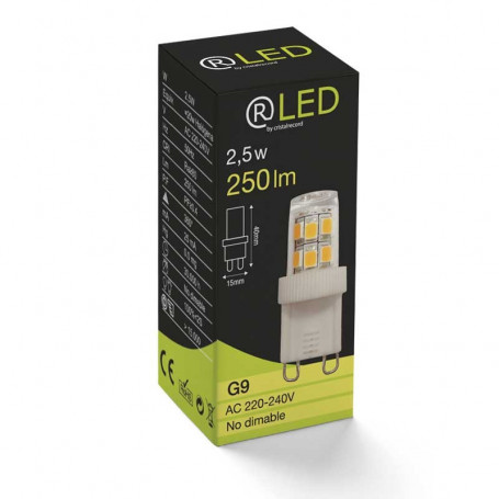 Ampoule LED, G9, 2.2 watts - Électricité - Rouxel