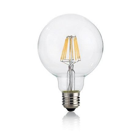 Ampoule LED à filament Globe 8 W - Ideal Lux
