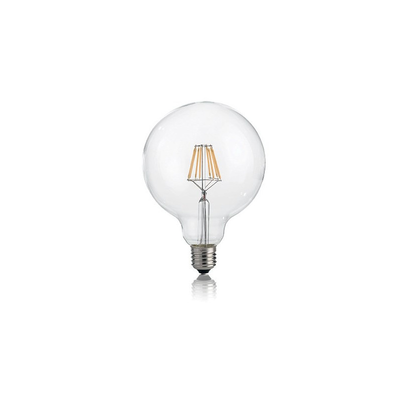 Ampoule LED à filament Globe 8 W Ideal Lux Comptoir des Lustres
