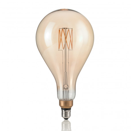 Ampoule LED à filament Vintage XL ambrée 8 W E27 - Ideal Lux
