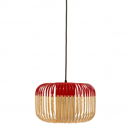 Suspension Bamboo Light S Rouge - Forestier