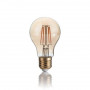 Ampoule LED à filament Standard ambrée 4 W E27 - Ideal Lux