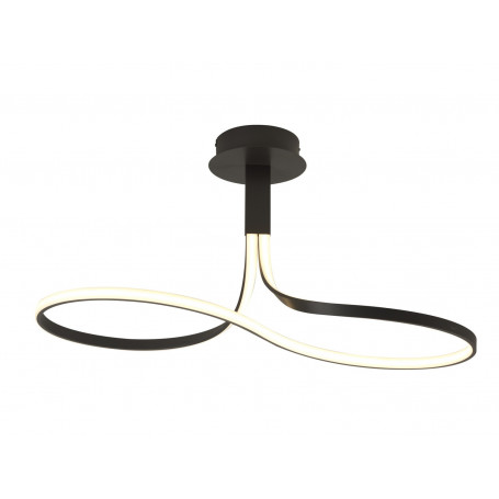 Plafonnier LED Nur cercle Brun - Mantra