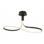 Plafonnier LED Nur cercle Brun - Mantra