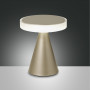Lampe LED tactile Neutra PM Or mat