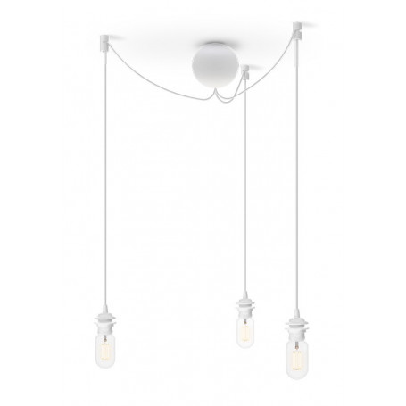 Kit de suspension 3 lampes Cannonball Blanc - Umage (Vita Copenhagen)