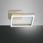 Plafonnier LED Bard Or mat - Fabas Luce