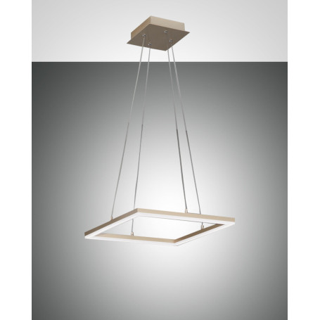 Suspension LED Bard 39W Or mat - Fabas Luce