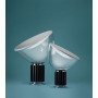 Lampe LED Taccia Noir Diffuseur verre - Flos