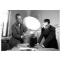 Lampe LED Taccia Noir Diffuseur verre - Flos