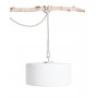 Luminaire nomade LED Thierry le Swinger Gris clair - Fatboy