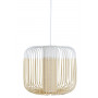 Suspension Bamboo Light M Blanc