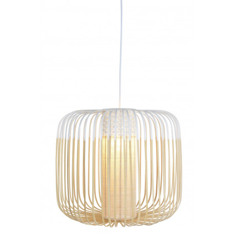 Suspension Bamboo Light M Blanc