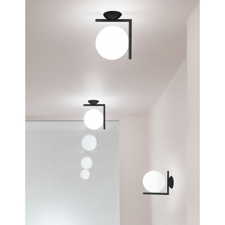 Applique IC Lights C/W1 Noir - Flos