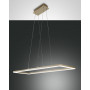 Suspension LED Bard 52W Or mat - Fabas Luce