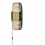 Applique Bamboo XL avec câble Noir - Forestier