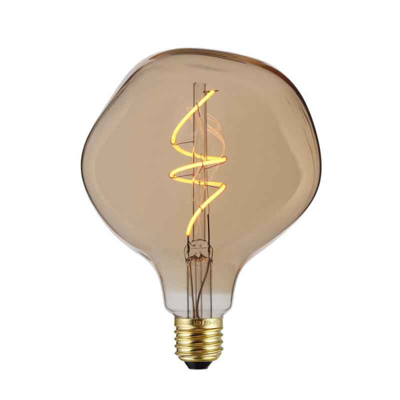 Ampoule LED à filament Rock XL ambrée 4 W E27 Comptoir des Lustres