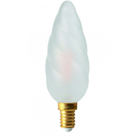 Ampoule LED Flamme Satinée 6.3W E14 Blanc chaud - Nordlux