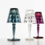Lampe rechargeable Big Battery Cristal - Kartell