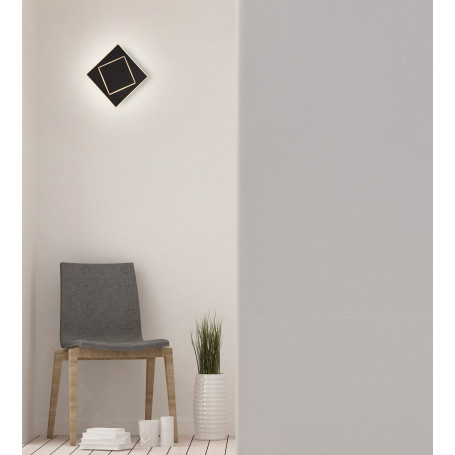 Applique LED Dakla 12W - Noir ou Blanc - Mantra