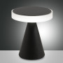 Lampe LED tactile Neutra GM Noir - Fabas Luce