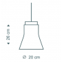 Suspension Petite 4600 Noir - Secto Design