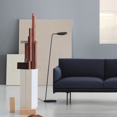 Lampadaire à LED Leaf - Muuto