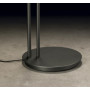Lampadaire à liseuse LED Nova-Plano Platine socle - Holtkötter