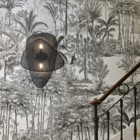 Applique murale naturelle en bois - Comptoir des Lampes