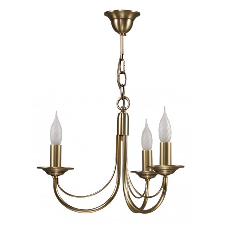 Lustre 3 bougies Châtelet Laiton - CVL luminaires