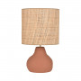 Lampe Portinatx M Terracotta Raphia - Market Set