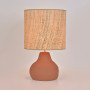 Lampe Portinatx M Terracotta Raphia - Market Set
