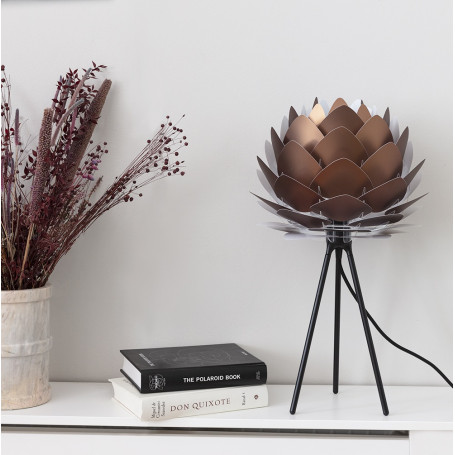 Abat-jour Silvia Mini Bronze brossé - Umage