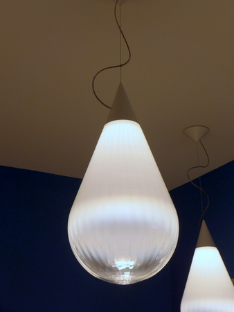 Glass Collection par Artemide - Suspension en verre Lutetia de Jean Michel Wilmotte