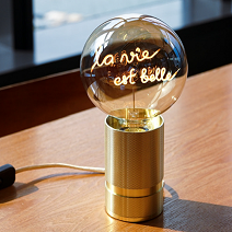 Ampoules LED à message