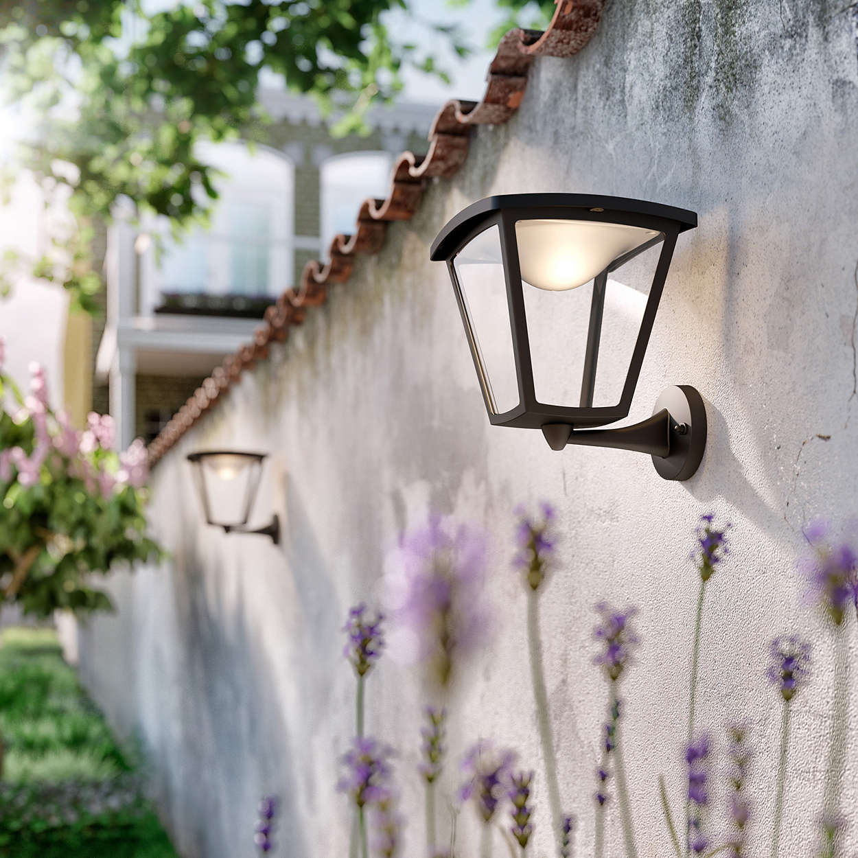 Applique murale d'extérieur pour éclairer le jardin et la façade