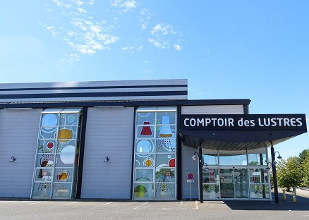 Comptoir des Lustres magasin de luminaires de Nantes Saint Herblain