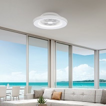 Ventilateurs de plafond à éclairage LED